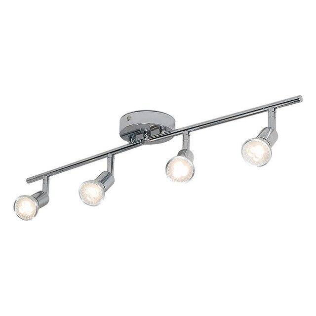 Chrome plated ceiling light bars at Spotlights Spotlight