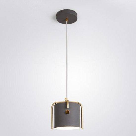 pendant light LED design in colored metal Kitchen style