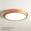 Plafonnier LED en bois et métal Nordic (plusieurs couleurs)