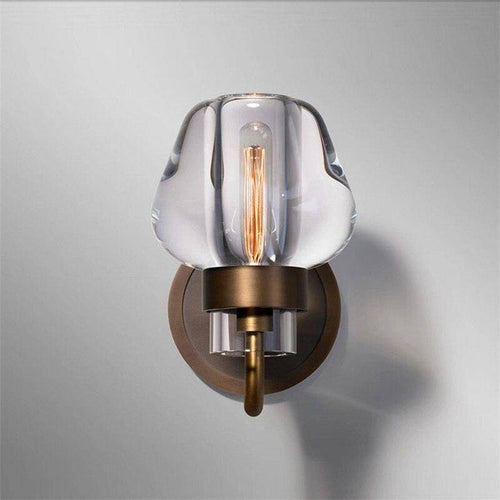 Applique murale design LED avec verre cristal style Sconce - vue 4 sur 4