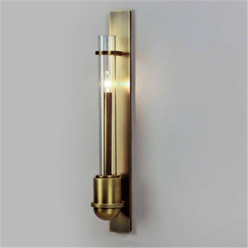 wall lamp retro style LED wall light in gold