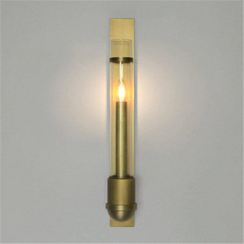 wall lamp retro style LED wall light in gold
