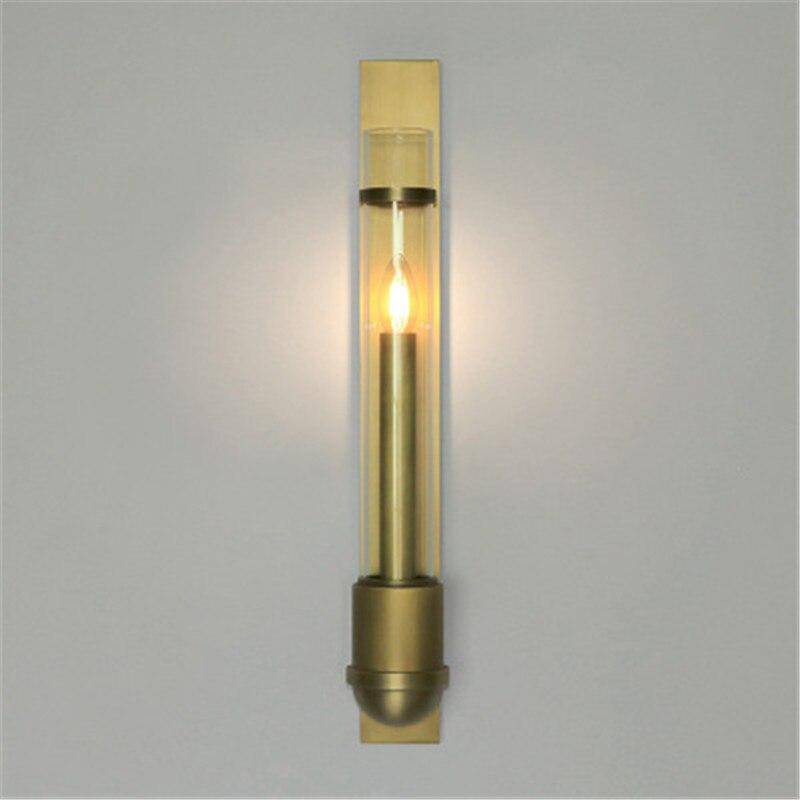 Aplique design LED estilo retro oro