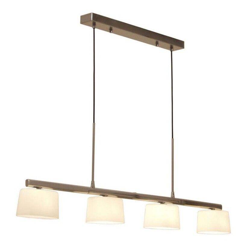 Suspension design LED avec plusieurs abat-jours blancs Coffee