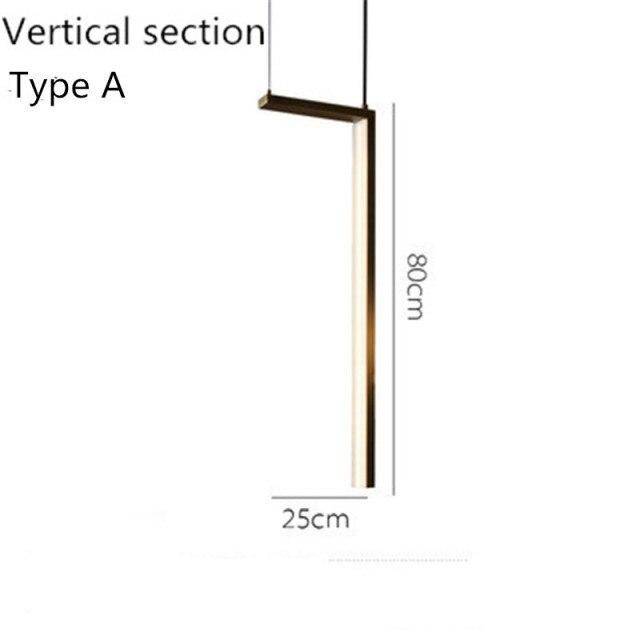 Suspension LED aux formes géométriques design et finitions cuivrées - vue 6 sur 10