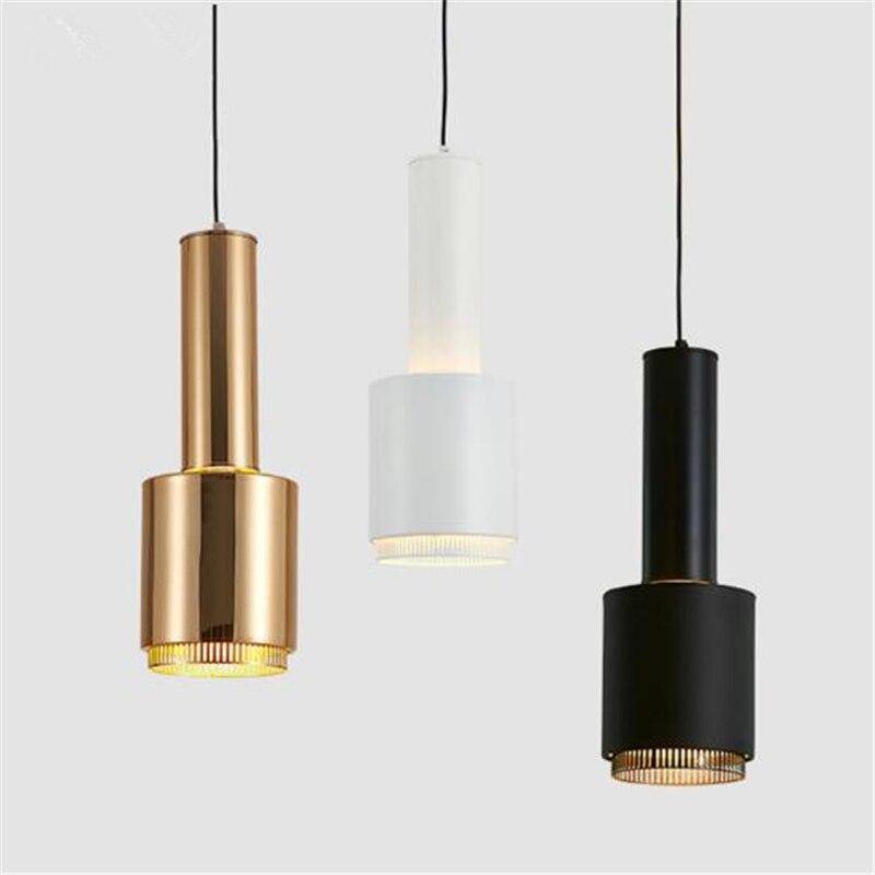 pendant light Creative LED metal tube design