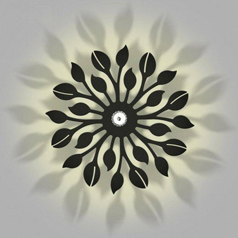 Lámpara de pared design Metal estilo LED Sun Creative