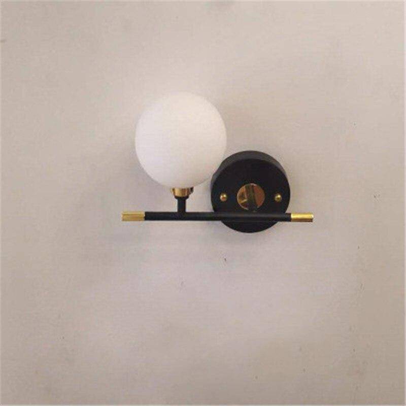 wall lamp gold wall hanging with glass ball