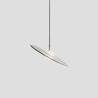 Suspension design disque style terrazzo Satellite