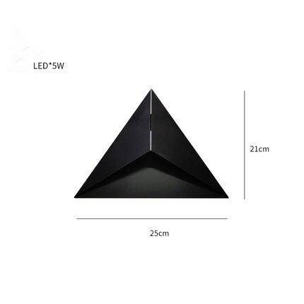 wall lamp modern square and triangle wall mural Aisle