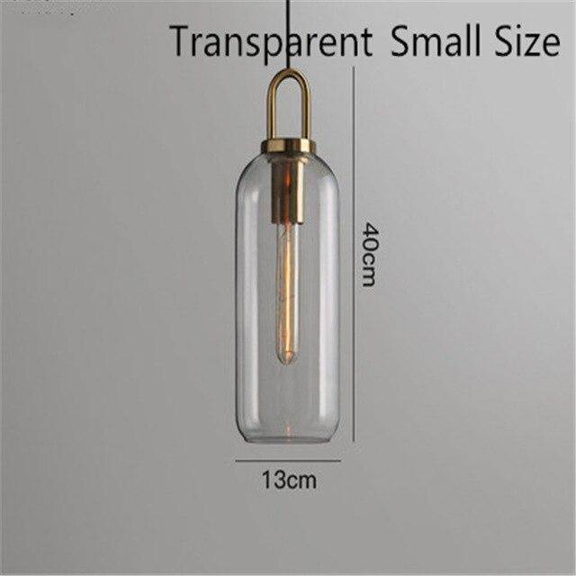 Lámpara de suspensión design vidrio en varias formas Loft