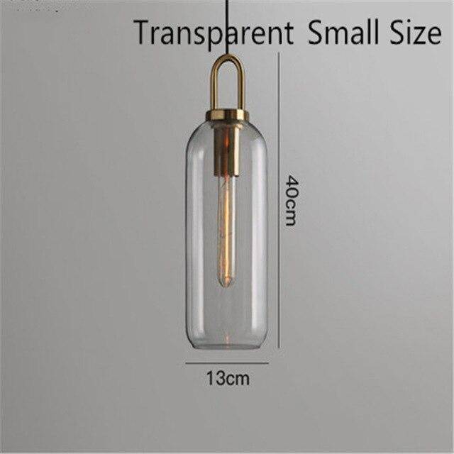 Suspension design en verre de plusieurs formes Loft