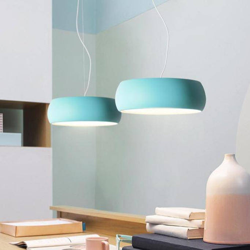 Suspension ronde de couleur vive Creative - vue 4 sur 7