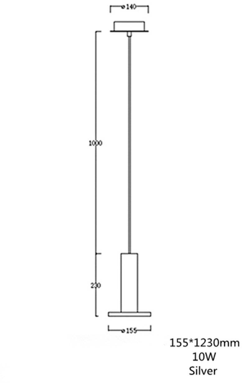 Suspension design en tube et disque Originality - vue 6 sur 5
