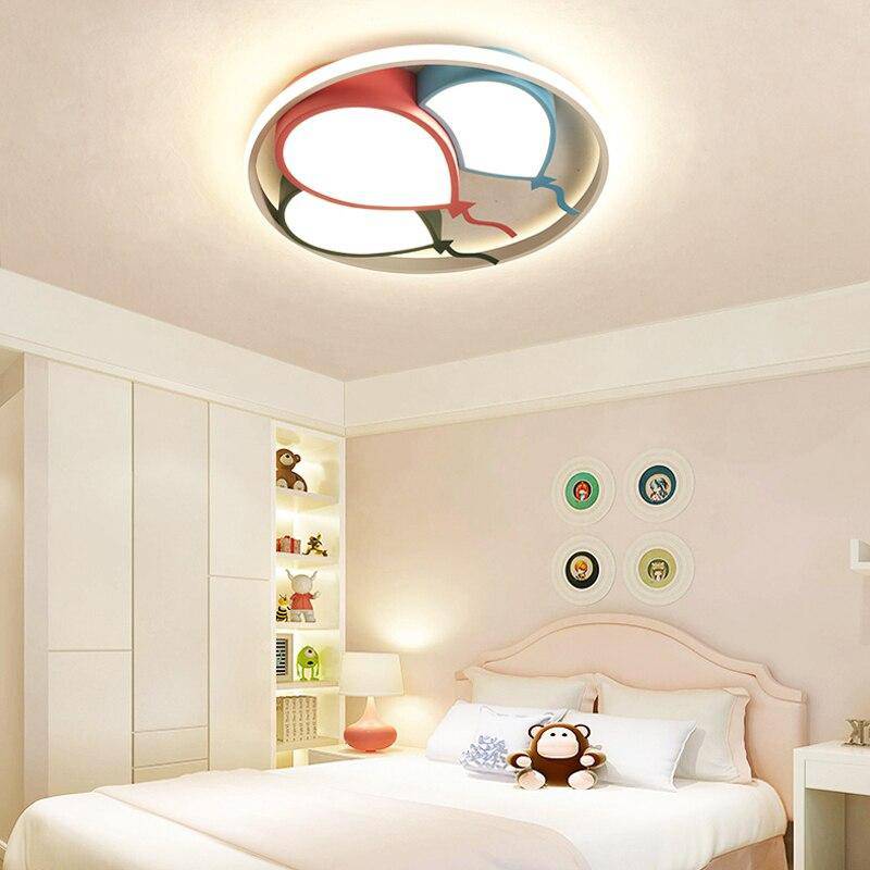 Children's LED ceiling light with coloured balloons Dreaming