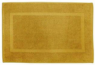 Tapis de bain rectangle en coton coloré Pim