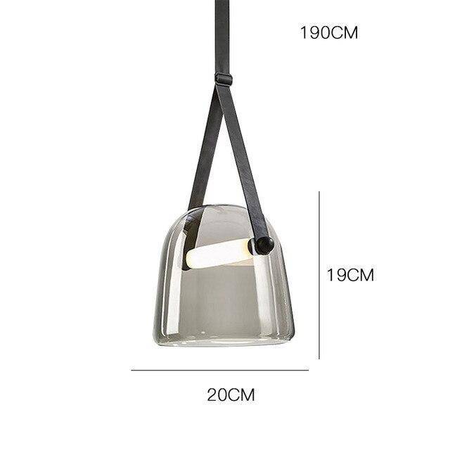 Lámparas de suspensión design LED de metal con pantalla redondeada Hang