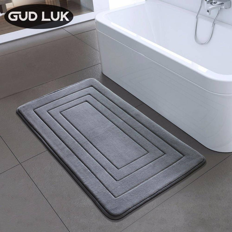 Alfombra de baño rectangular de espuma de alta calidad