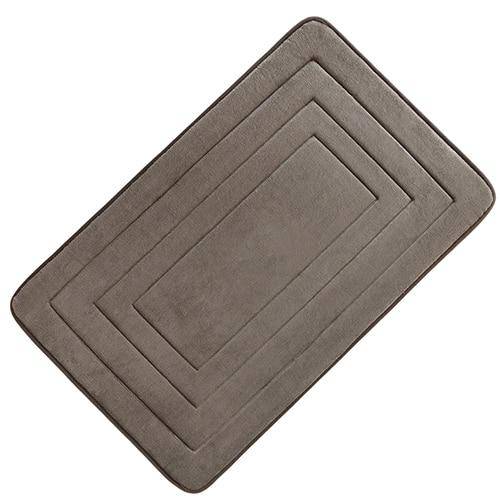 Alfombra de baño rectangular de espuma de alta calidad