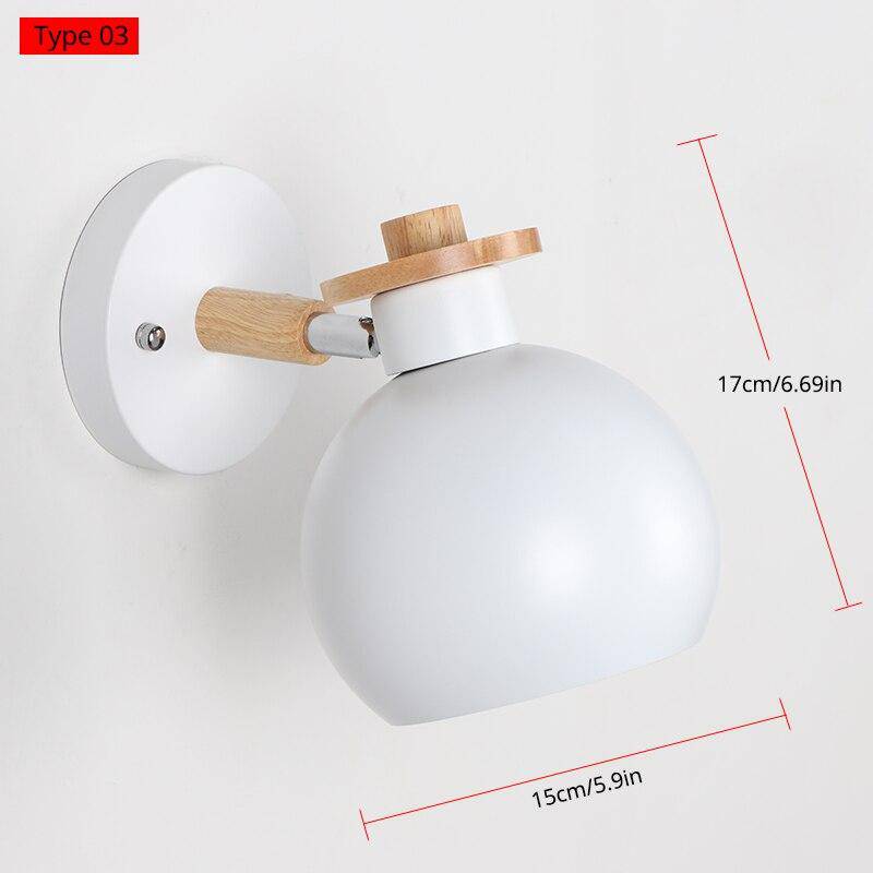 wall lamp modern metal ball mural Macaroon