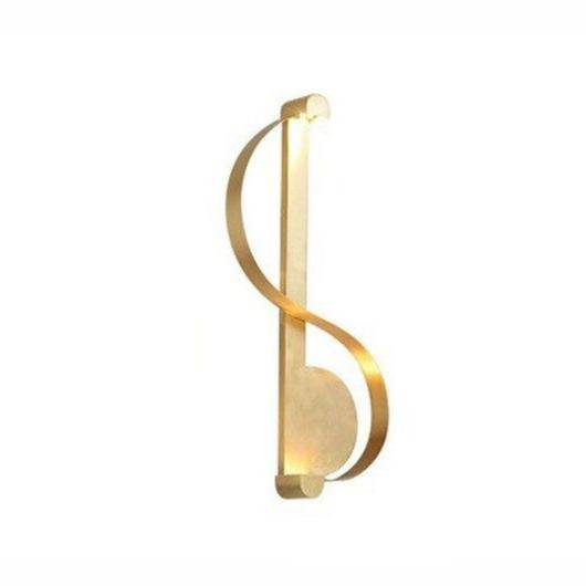 Aplique design LED oro estilo Moma