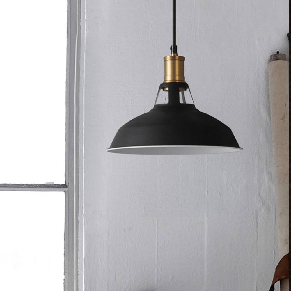 Suspension design industriel Colgante (noir ou blanc) - vue 6 sur 11