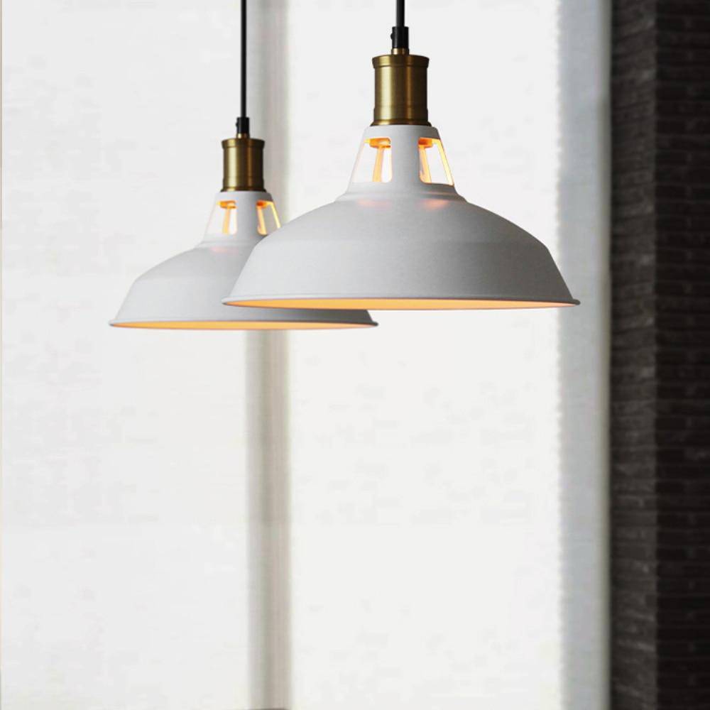 Suspension design industriel Colgante (noir ou blanc) - vue 7 sur 11