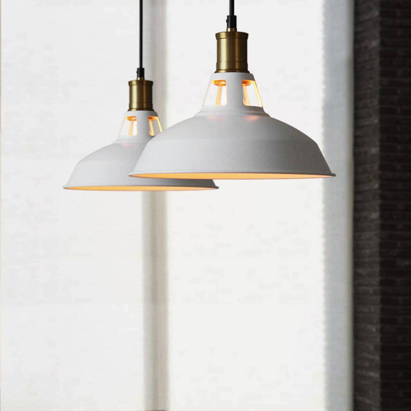 Suspension design industriel Colgante (noir ou blanc)