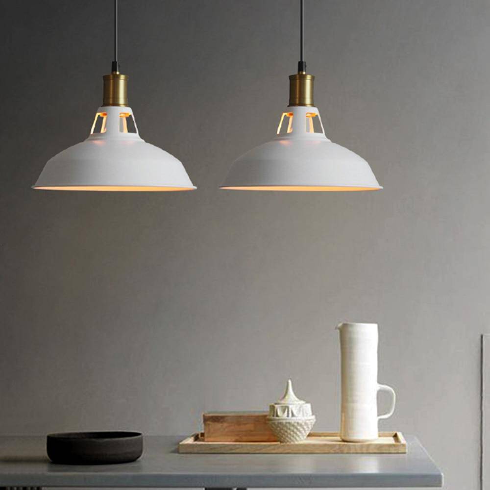 Suspension design industriel Colgante (noir ou blanc) - vue 2 sur 11