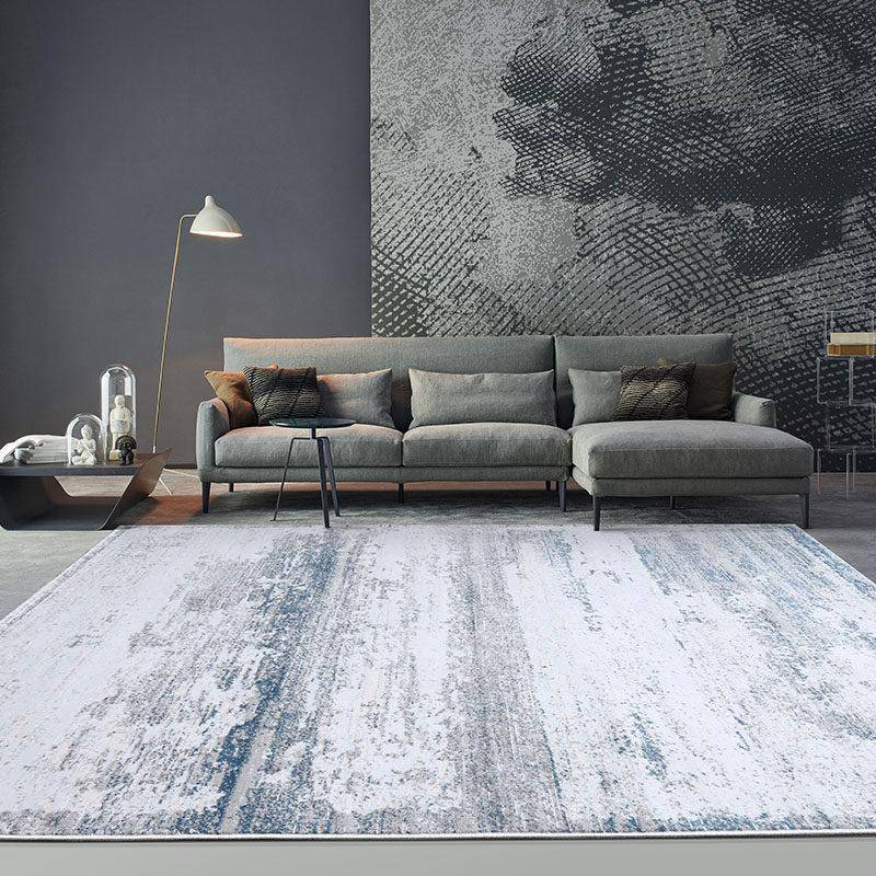 Tapis rectangle moderne style Fang B
