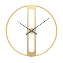 Horloge murale design rond en métal rétro 50cm Garden