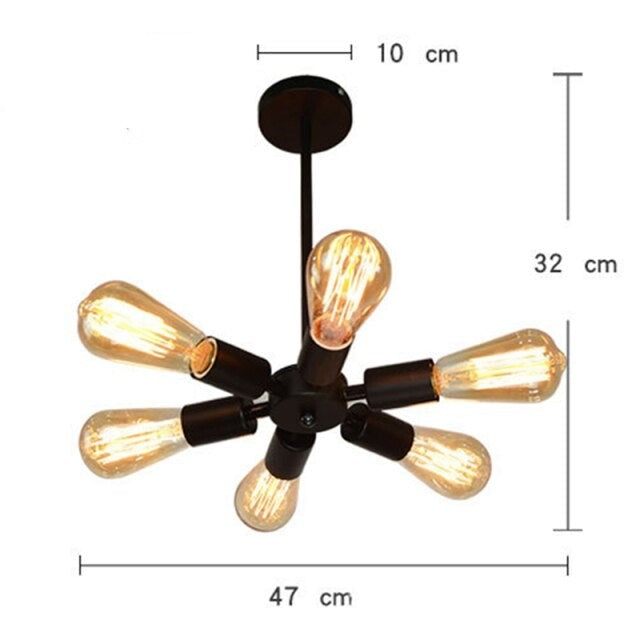 Lámpara LED industrial de metal Ludaya