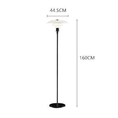 Floor lamp design LED black or chrome Creative