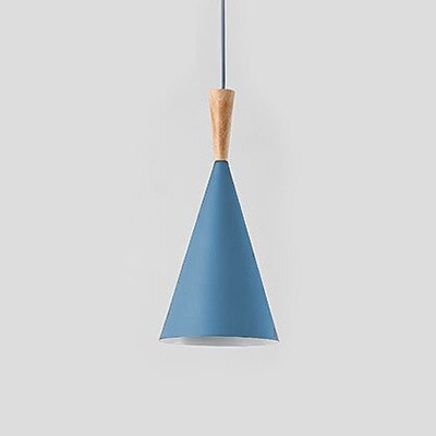 Suspension moderne LED abat-jours différents et colorés Alda - vue 12 sur 22