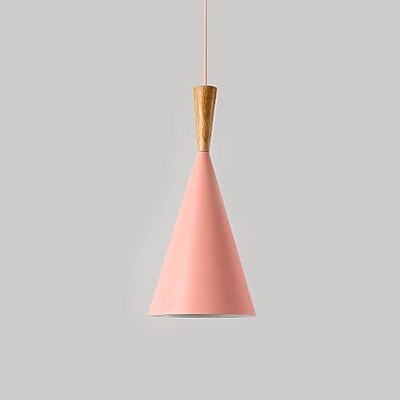 Suspension moderne LED abat-jours différents et colorés Alda - vue 6 sur 22