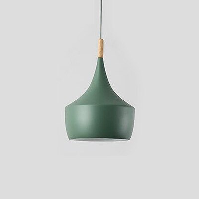 Suspension moderne LED abat-jours différents et colorés Alda - vue 5 sur 22