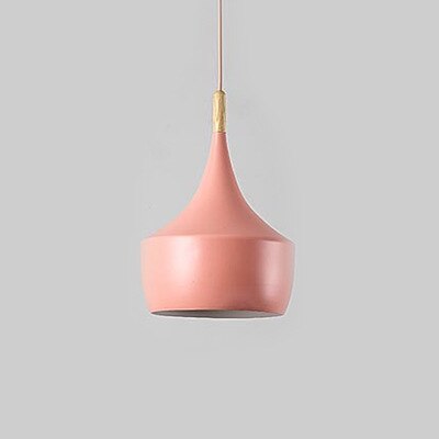Suspension moderne LED abat-jours différents et colorés Alda - vue 18 sur 22