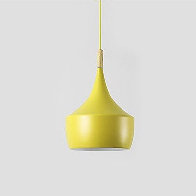 Suspension moderne LED abat-jours différents et colorés Alda - vue 21 sur 22