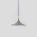 Suspension moderne LED abat-jours différents et colorés Alda
