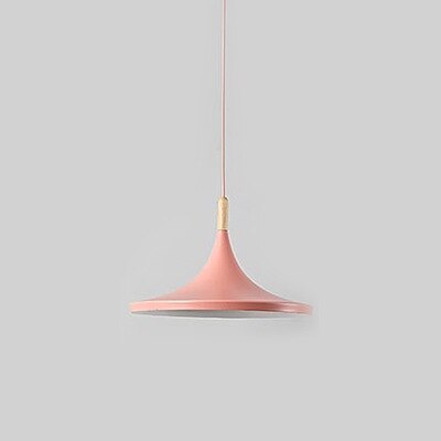 Suspension moderne LED abat-jours différents et colorés Alda - vue 15 sur 22
