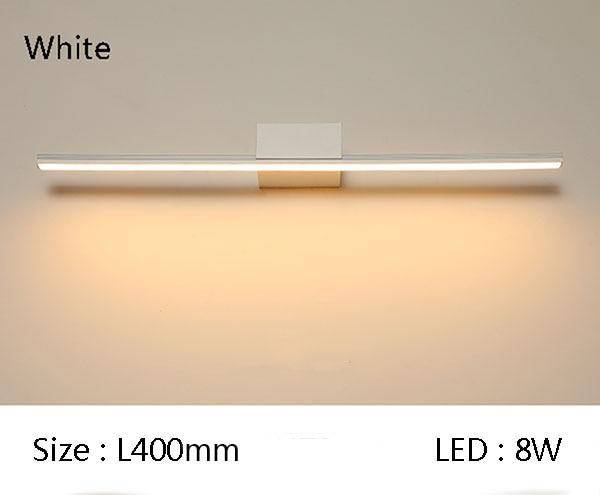 wall lamp LED bathroom mirror rectangular Cabinet