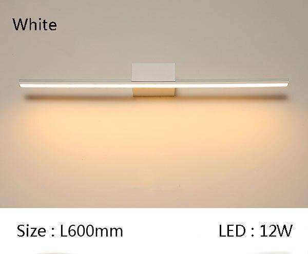 wall lamp LED bathroom mirror rectangular Cabinet