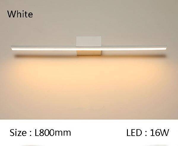 wall lamp LED bathroom mirror rectangular Cabinet