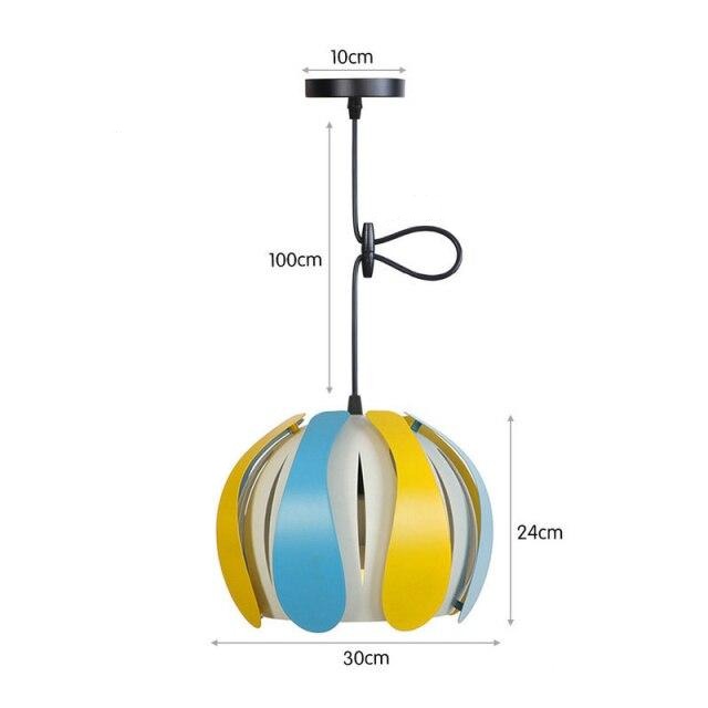 Lámpara de suspensión LED con pantalla de color Ronah