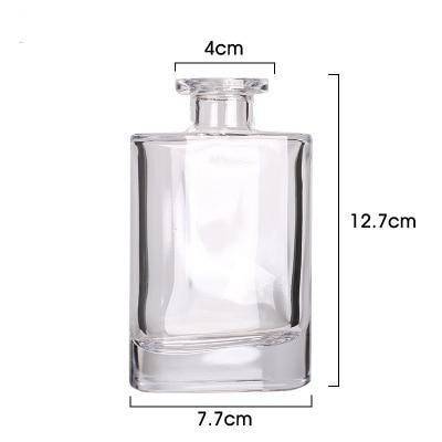 Vase en verre cristal coloré style parfumerie - vue 20 sur 19
