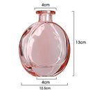 Vase en verre cristal coloré style parfumerie