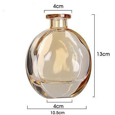 Vase en verre cristal coloré style parfumerie - vue 10 sur 19