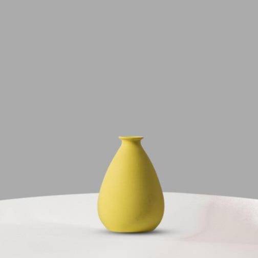 Modern coloured ceramic vase Japan Artist style