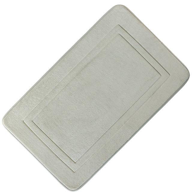 Alfombra de baño rectangular de espuma de alta calidad