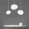 Suspension design LED en forme de bulle blanche Italian Design